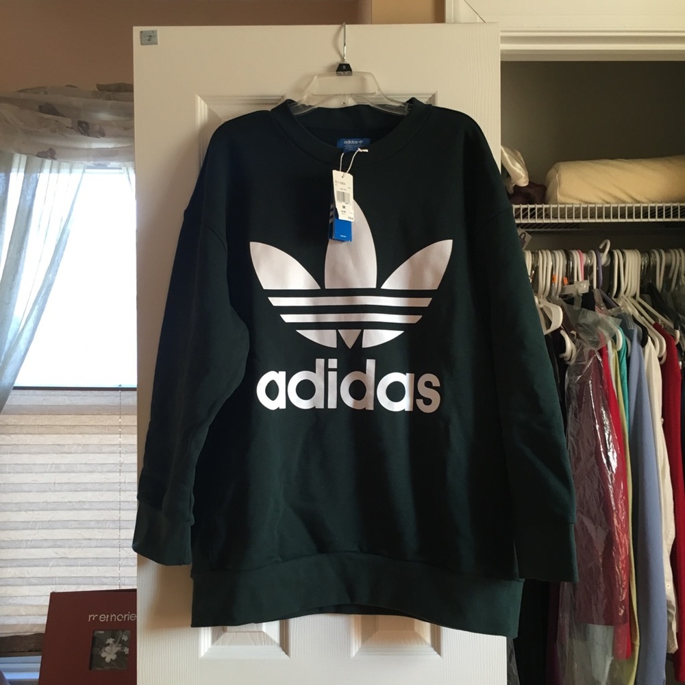 Green Adidas Men’s Sweatshirt